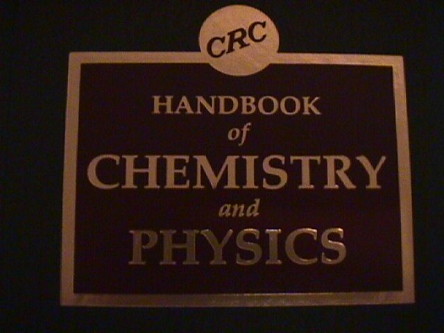 Cover of Handbook of Chemistry and Physics